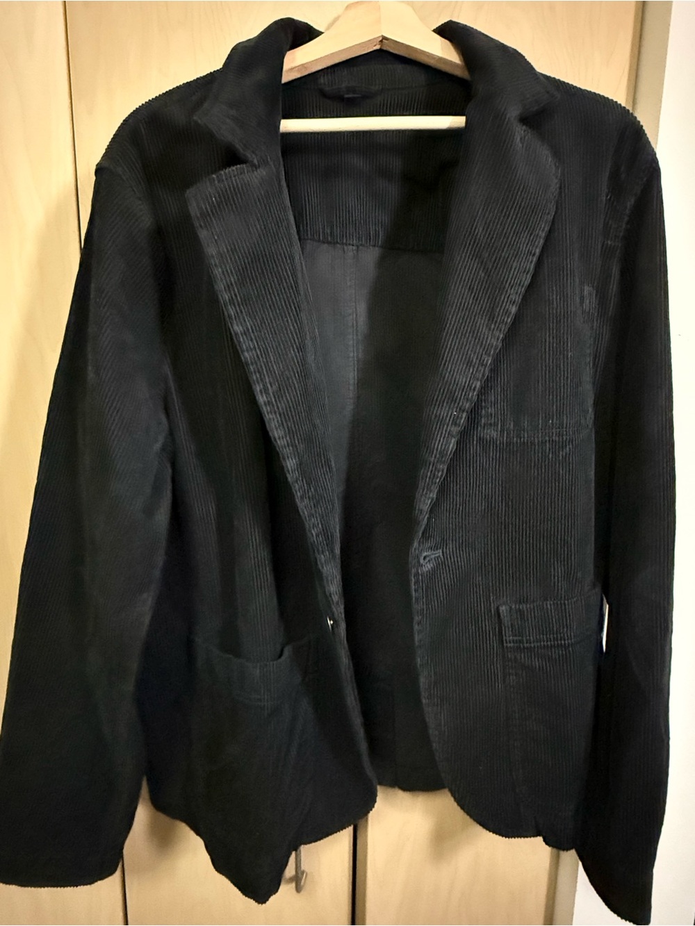 GAP Black Corduroy Blazer Jacket for Women